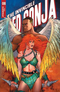 Cover for Invincible Red Sonja issue number 8