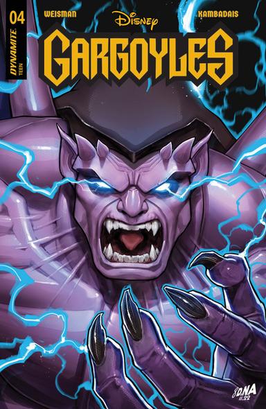 Cover for Gargoyles issue number 4