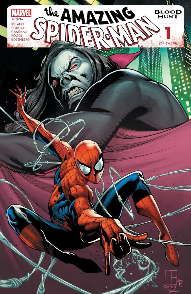 Cover for The Amazing Spider-Man: Blood Hunt issue 1