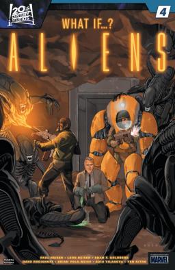 Cover for Aliens: What If...? issue number 4