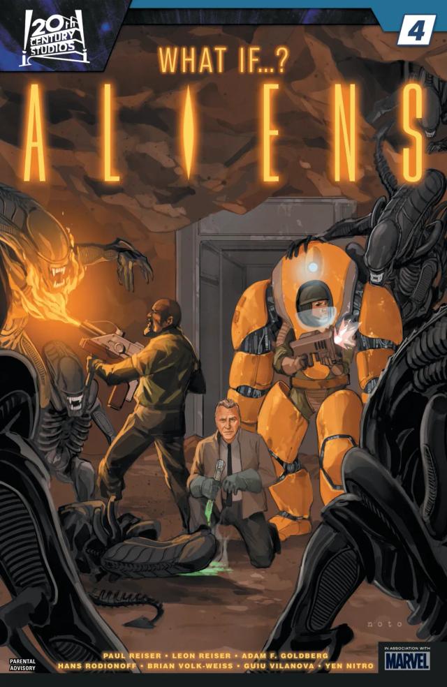 Cover for Aliens: What If...? issue 4