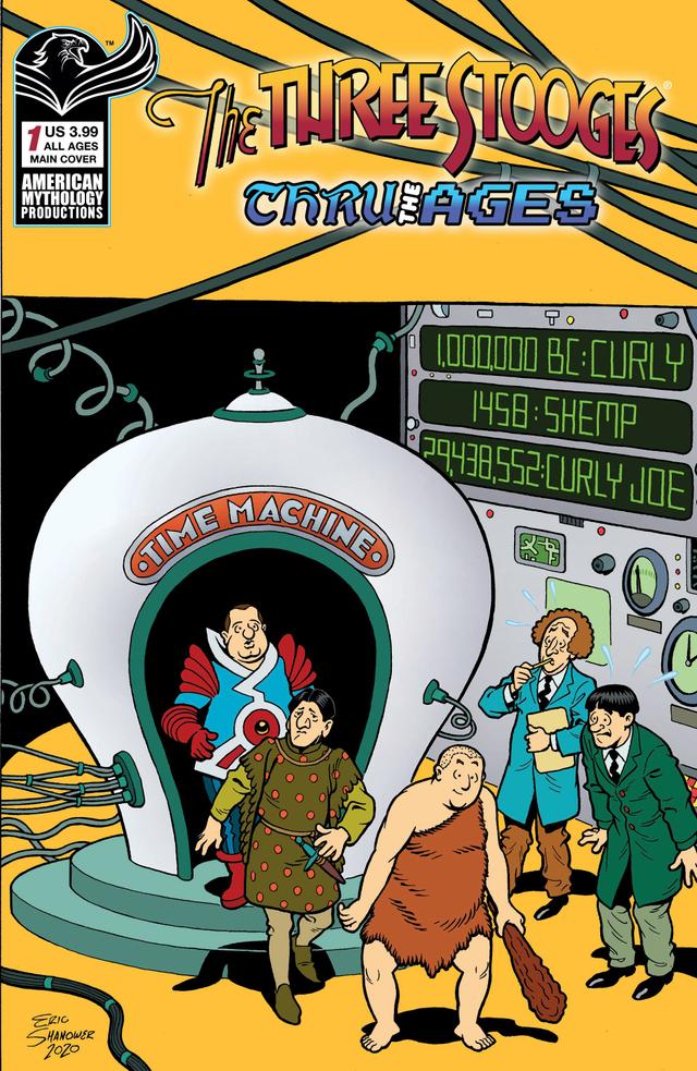 Cover for The Three Stooges: Thru The Ages issue 1