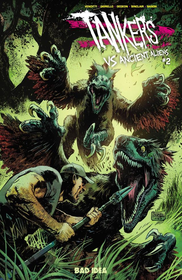Cover for TANKERS VS ANCIENT ALIENS issue 2