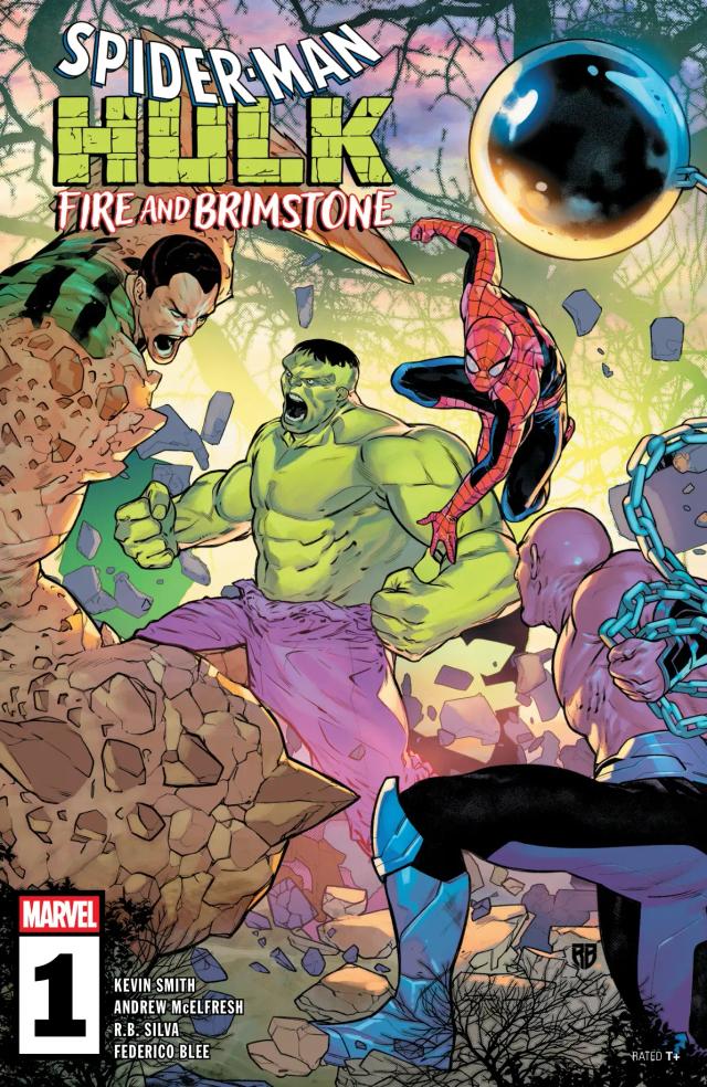 Cover for Spider-Man/Hulk: Fire And Brimstone issue 1
