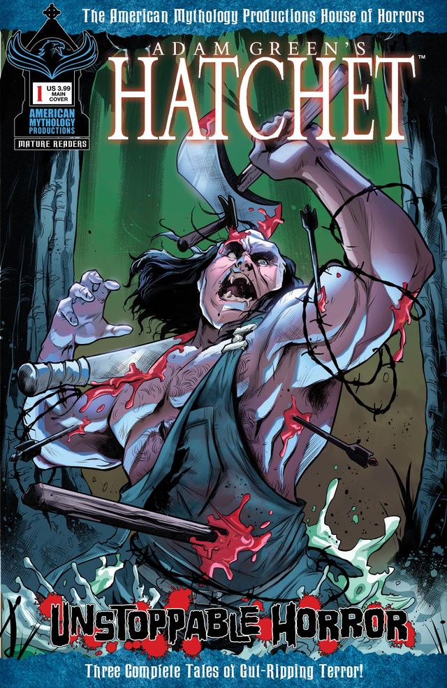 Cover for Hatchet: Unstoppable Horror issue 1
