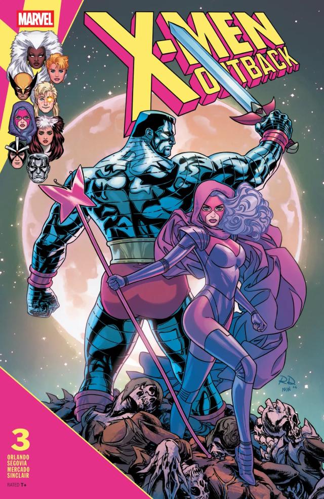 Cover for X-Men: Outback issue 3