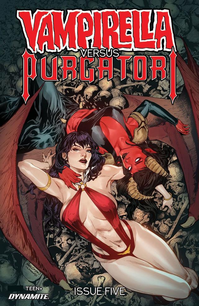 Cover for Vampirella vs. Purgatori issue 5