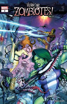 Cover for Venom War: Zombiotes issue number 2