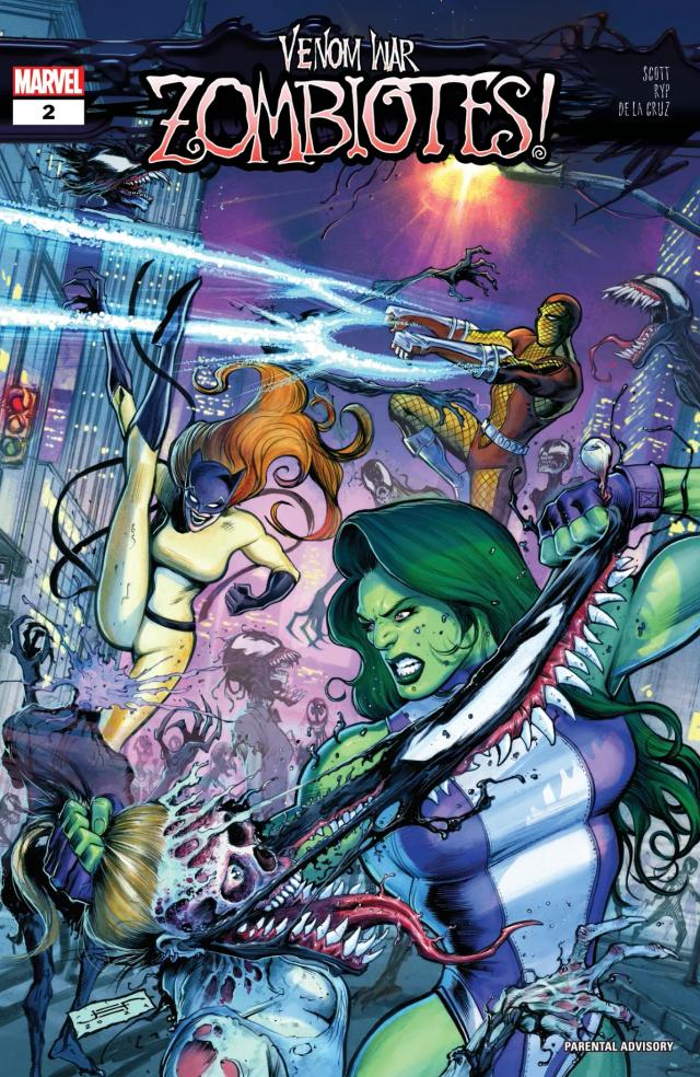 Cover for Venom War: Zombiotes issue 2