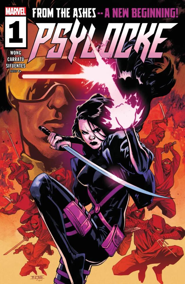 Cover for Psylocke issue 1