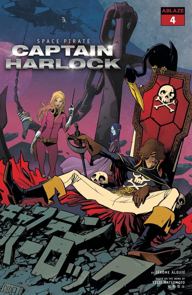 Cover for Space Pirate Captain Harlock issue 4