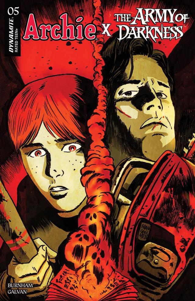 Cover for Archie x Army of Darkness issue 5