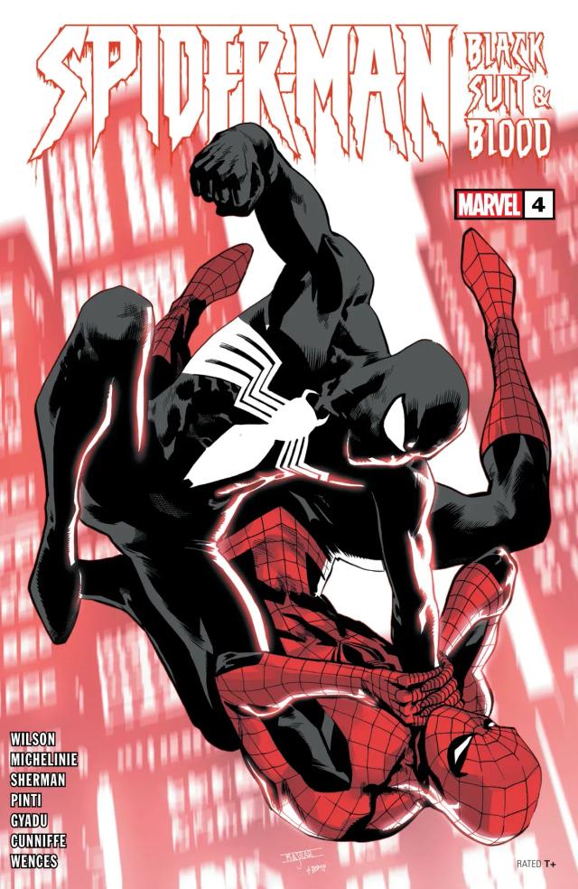 Cover for Spider-Man: Black Suit & Blood issue 4