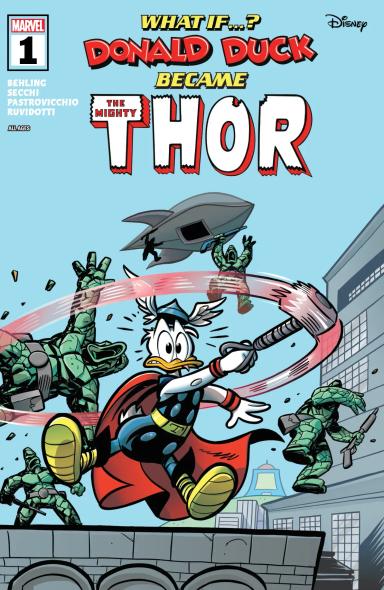 Cover for Marvel & Disney: What If…? Donald Duck Became Thor issue number 1