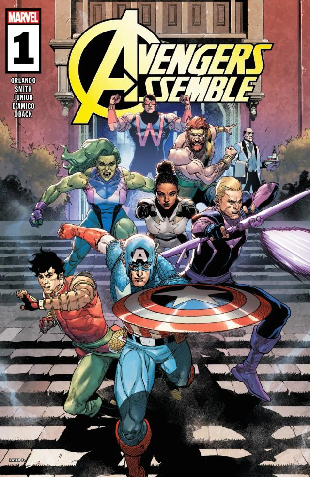 Cover for Avengers Assemble issue 1