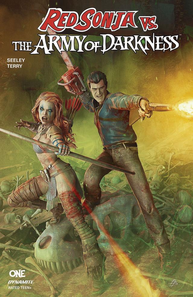 Cover for Red Sonja Vs. The Army of Darkness issue 1