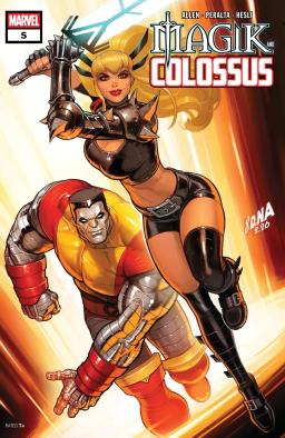 Cover for Magik & Colossus issue number 5