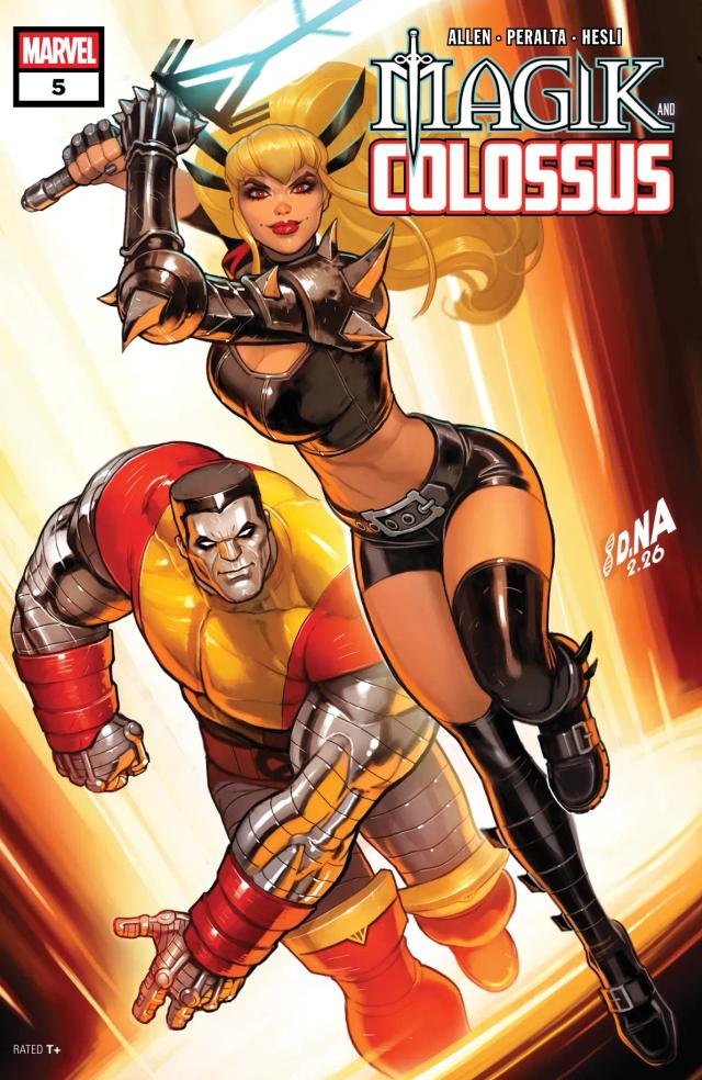 Cover for Magik & Colossus issue 5