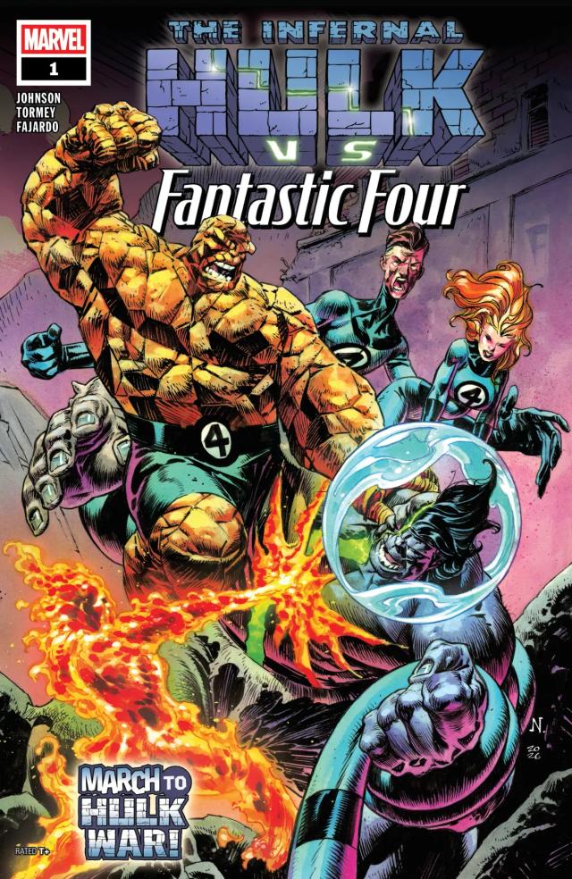 Cover for Infernal Hulk Vs. Fantastic Four issue 1