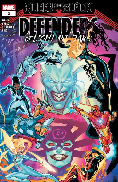 Cover for Queen In Black: Defenders Of Light And Dark issue number 1