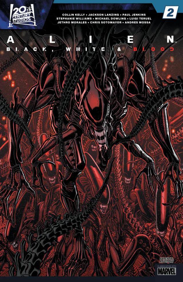Cover for Alien: Black, White & Blood issue 2