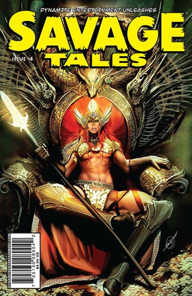 Cover for Savage Tales issue number 4