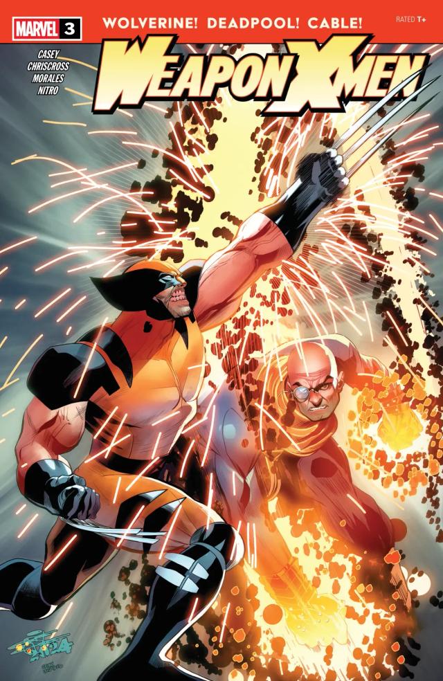 Cover for Weapon X-Men issue 3