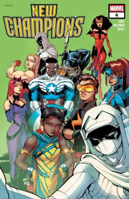 Cover for New Champions issue number 6