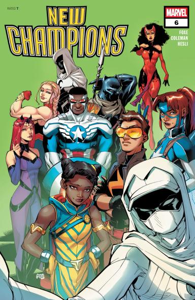 Cover for New Champions issue number 6