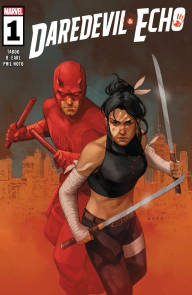 Cover for comic book series called Daredevil & Echo