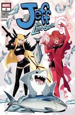 Cover for Jeff The Land Shark issue number 5