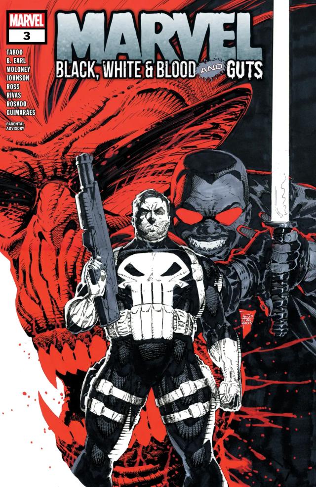 Cover for Marvel: Black, White & Blood And Guts issue 3