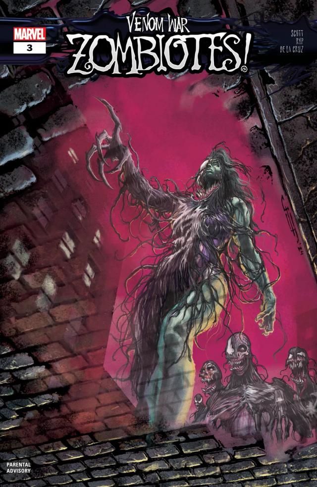 Cover for Venom War: Zombiotes issue 3