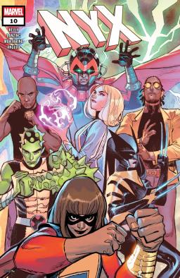 Cover for NYX issue number 10