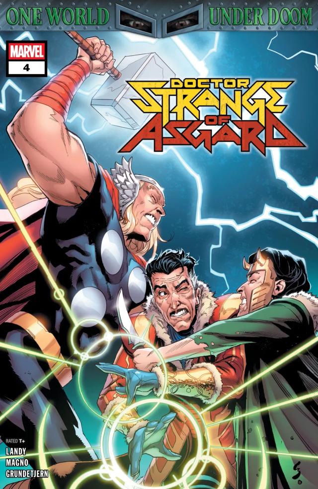 Cover for Doctor Strange Of Asgard issue 4