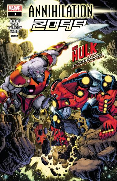 Cover for Annihilation 2099 issue number 3