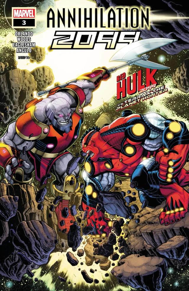 Cover for Annihilation 2099 issue 3