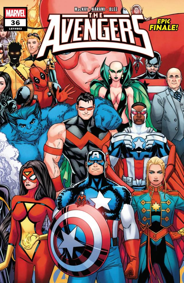 Cover for Avengers issue 36