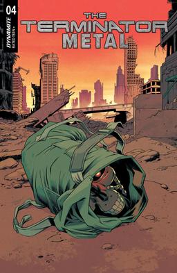 Cover for The Terminator Metal issue number 4