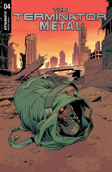 Cover for The Terminator Metal issue number 4