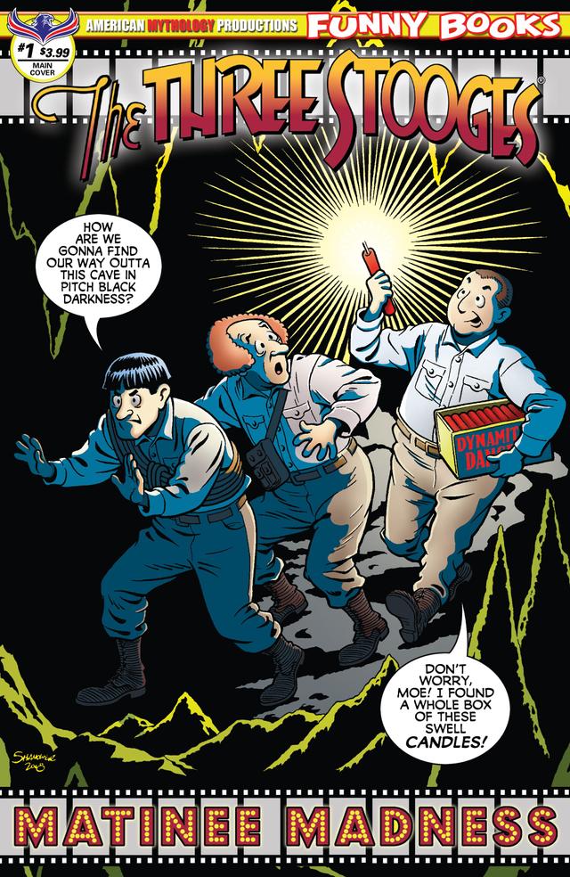 Cover for The Three Stooges: Matinee Madness issue 1