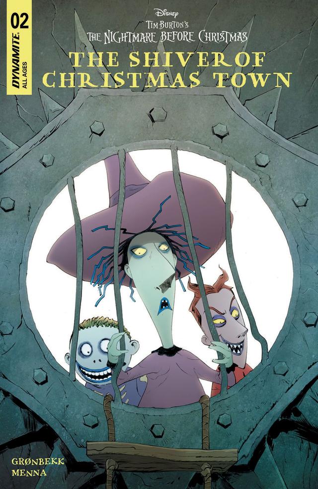 Cover for The Nightmare Before Christmas: The Shiver of Christmas Town issue 2
