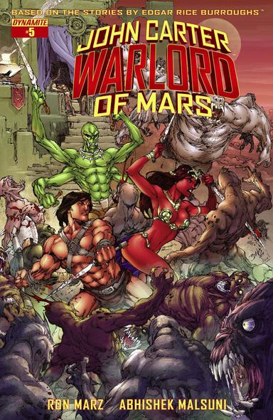 Cover for John Carter, Warlord of Mars issue number 5