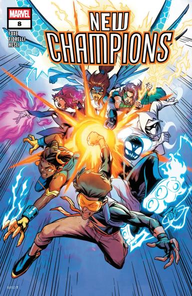 Cover for New Champions issue number 8