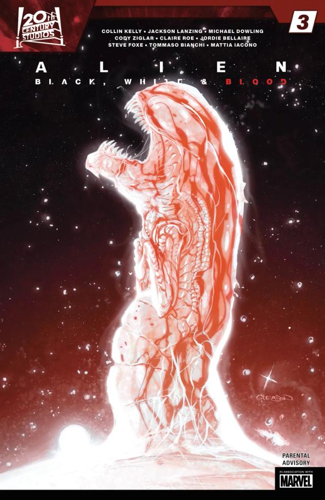Cover for Alien: Black, White & Blood issue 3