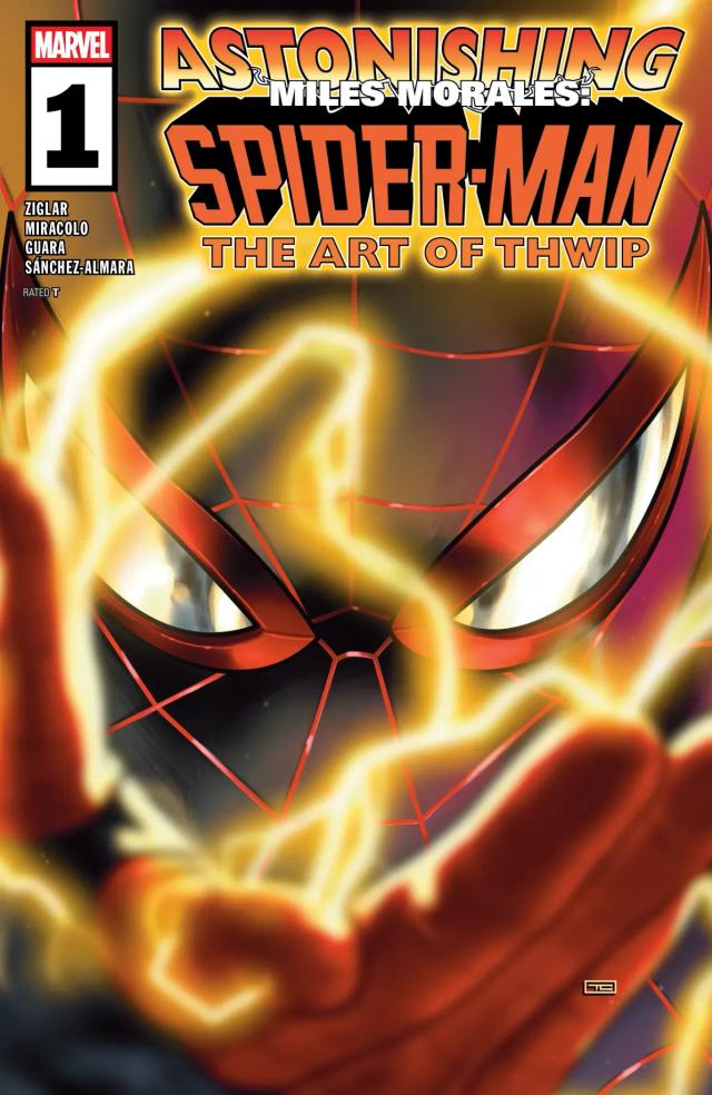 Cover for Astonishing Miles Morales: Spider-Man The Art Of Thwip issue 1