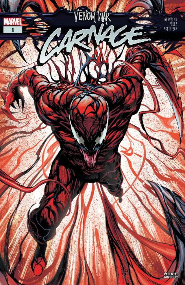 Cover for Venom War: Carnage issue 1