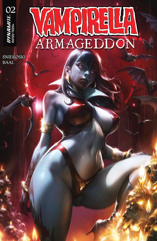 Cover for Vampirella Armageddon issue 2