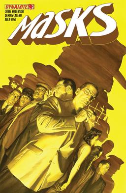 Cover for Masks issue number 4