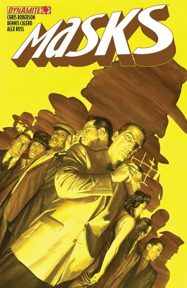 Cover for Masks issue number 4